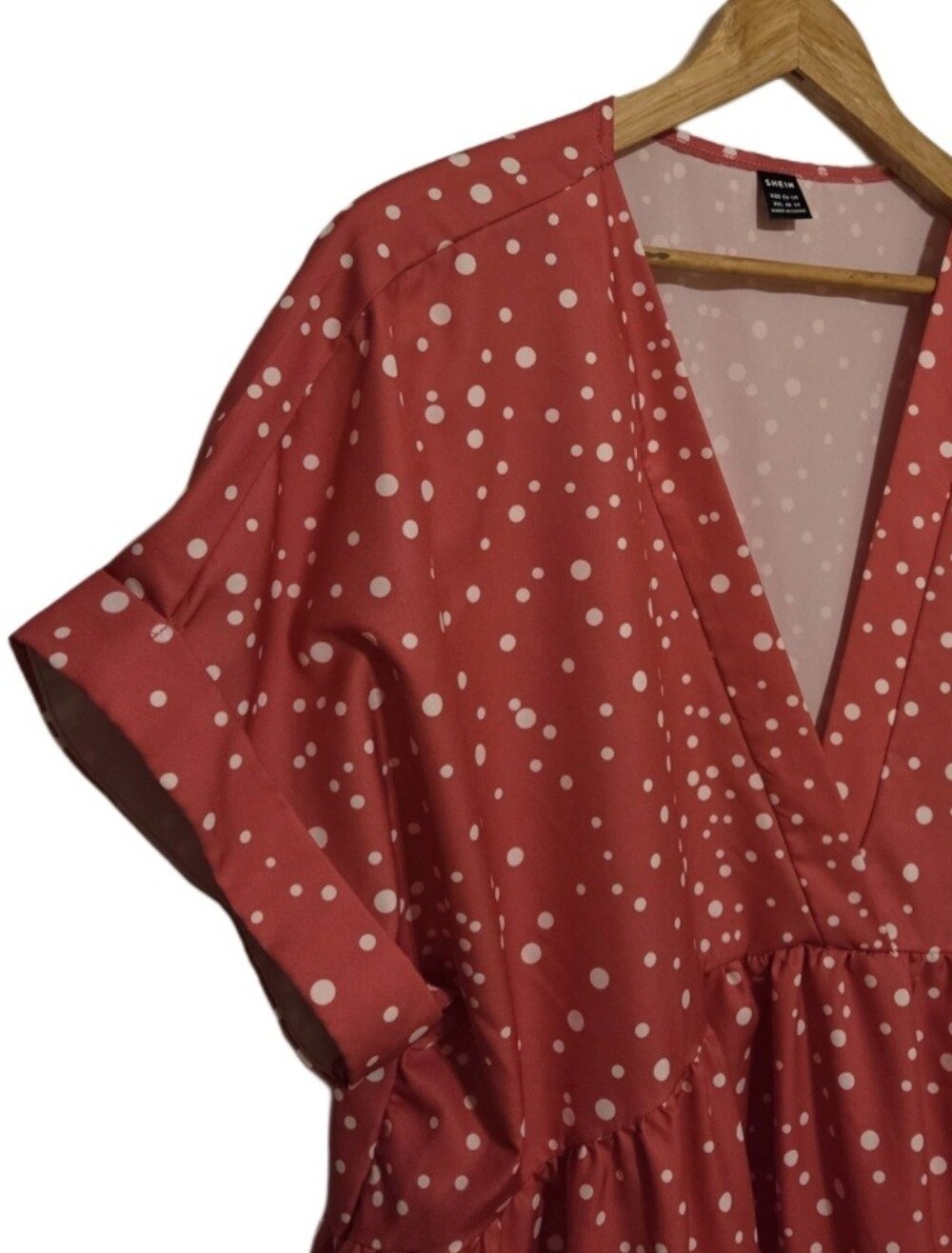 New - Polka Dotted Mini Dress - Picture 3 of 3